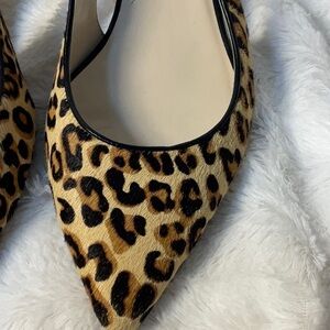 Cole Haan Vandam Leopard print sling back